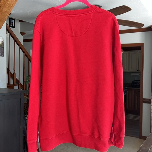 Fanatics XL Washington Nationals Red Crew Neck - Picture 3 of 5